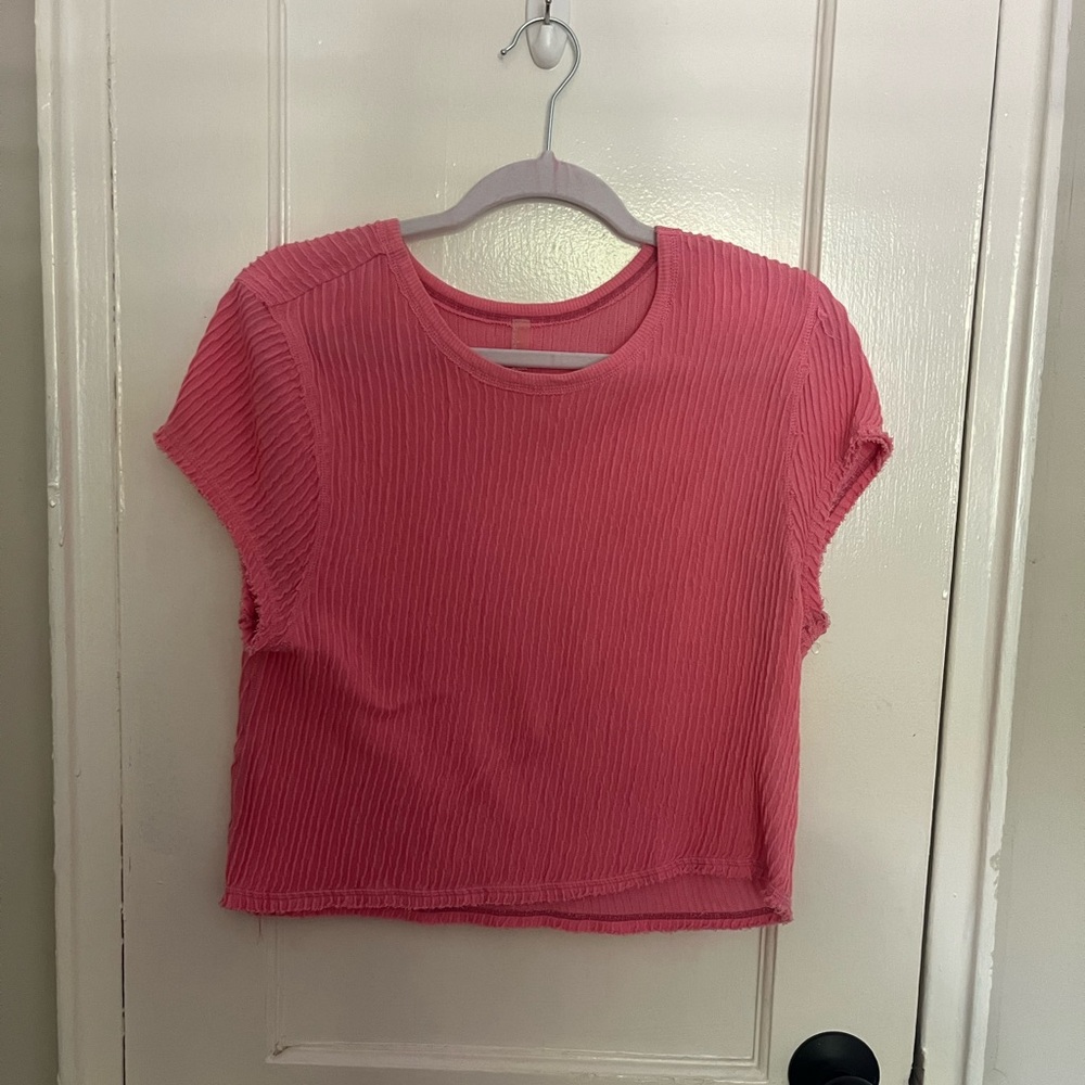 FP Movement Second Base Tee. Pink Size S